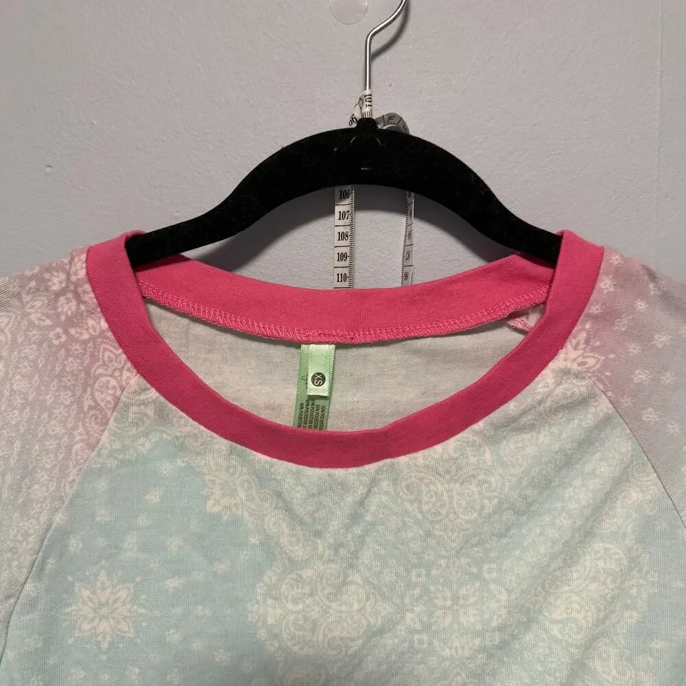 Honeydew Star Seeker Lounge Set Ombre Bandana Pajama Set size XS Matching Set